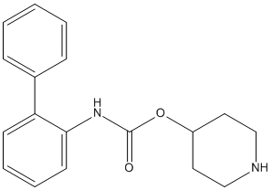 piperidin-4-yl [1,1'-biphenyl]-2-yl carbamate